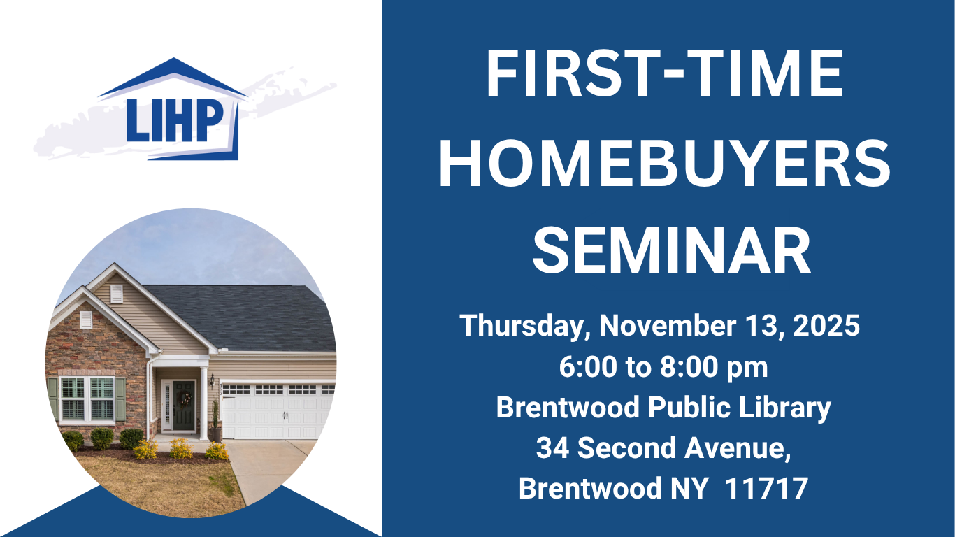 First Time Homebuyer Seminar November 13, 2025 Registration Form
